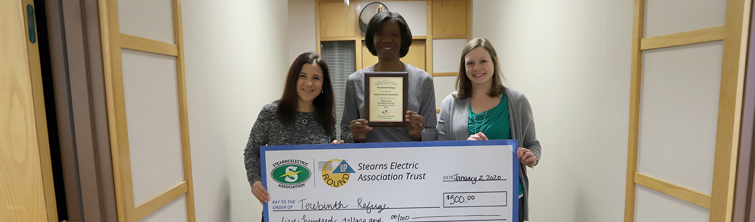 Terebinth Refuge Wins Minnesota Touchstone Energy Community Award