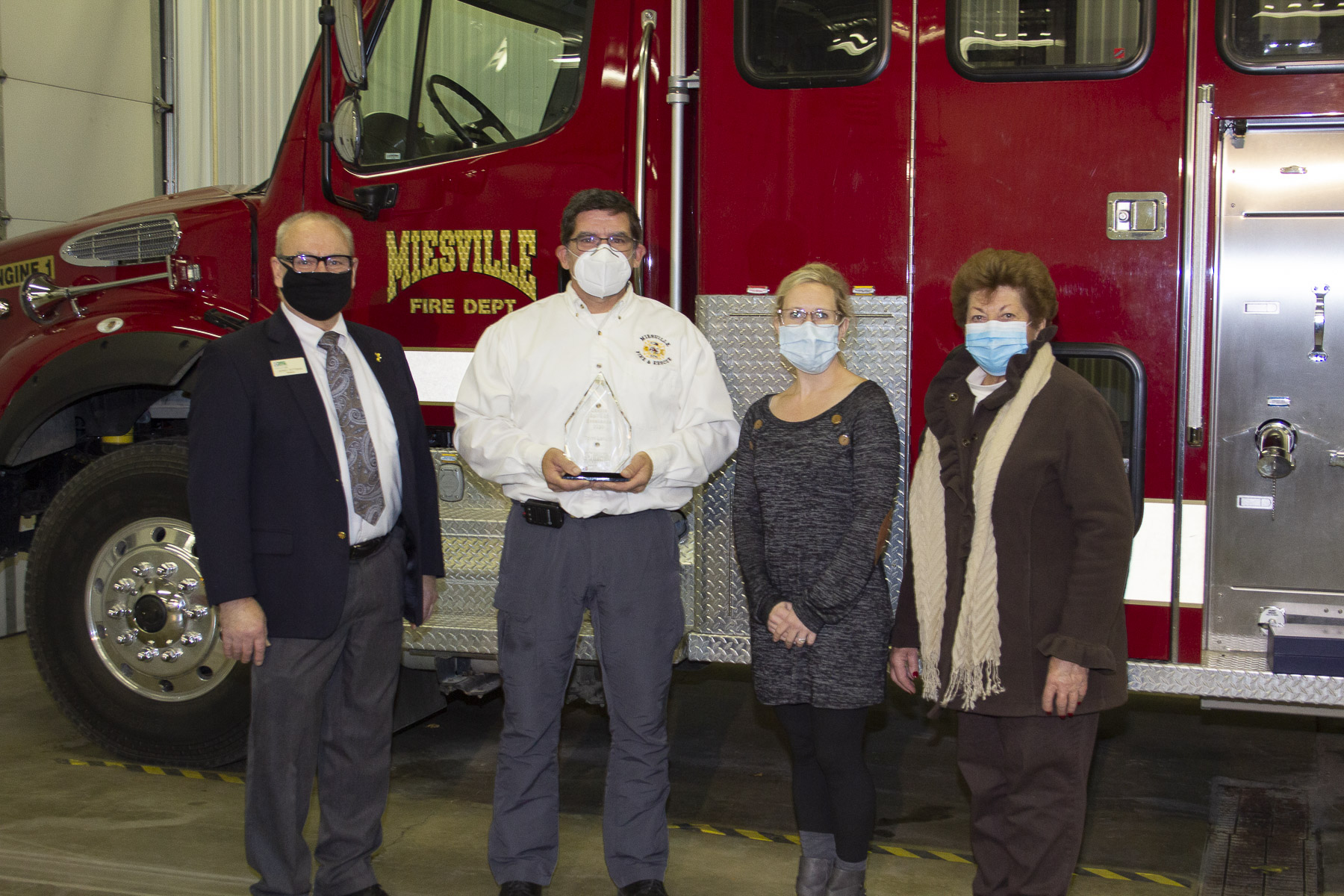 Miesville Fire Chief Latuff named  Dakota Spirit of Excellence Award winner