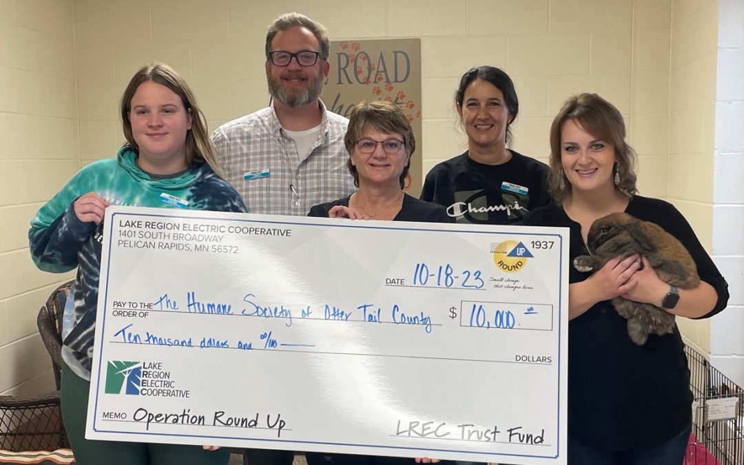 $20,250 awarded to local organizations by Lake Region Electric Cooperative