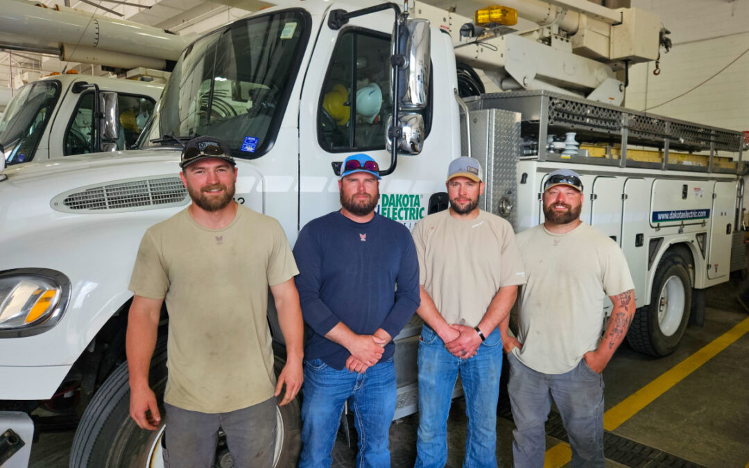 Dakota Electric Association crews respond quickly to electrical contact incident
